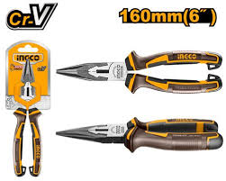 [HLNP28168] INGCO    PINCE À BEC LONG 160MM