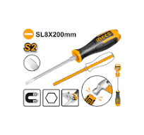 [HGTS688200] INGECO  TOURNEVIS PLAT Z/FRAPPE 8*200 MM