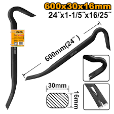 [HWBA01242] INGECO  PINCE À DÉCOFFRER 610MMX30MMX16MM