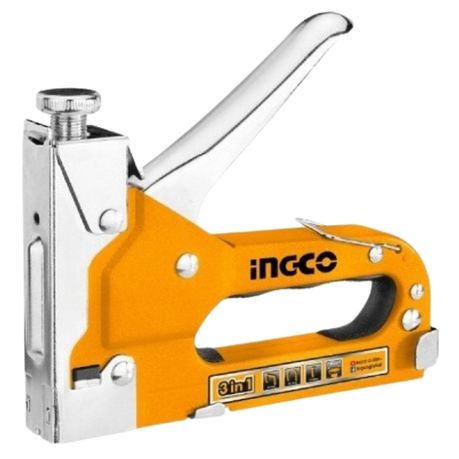 [HSG1405] INGCO    AGRAFEUSE 3EN1 CLOUS ET AGRAFES