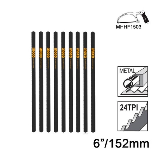 [MHSB1521] INGCO    MINI LAME 152MM POUR SCIE À MÉTAUX MHHF1503