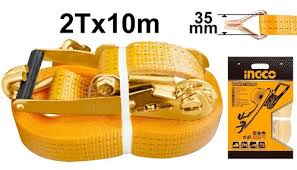 [HRSP2101] INGECO  SANGLES À CLIQUET 10 MÈTRES 2 TONNES