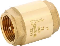 [STAM-CAR-3/4] CLAPET ANTI-RETOUR EN LAITON 3/4 STAM