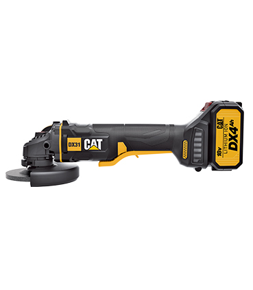 [DX31] CATERPILLAR  MEULEUSE A BATTERIE 125MM AVEC BATTERIE