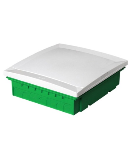 [PS060043] PS COFFRET ENCASTRE ARALEC 14 VERT