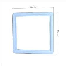 [PS090011] PS MIRROIR 37/37 ELEGANNCE BLANC